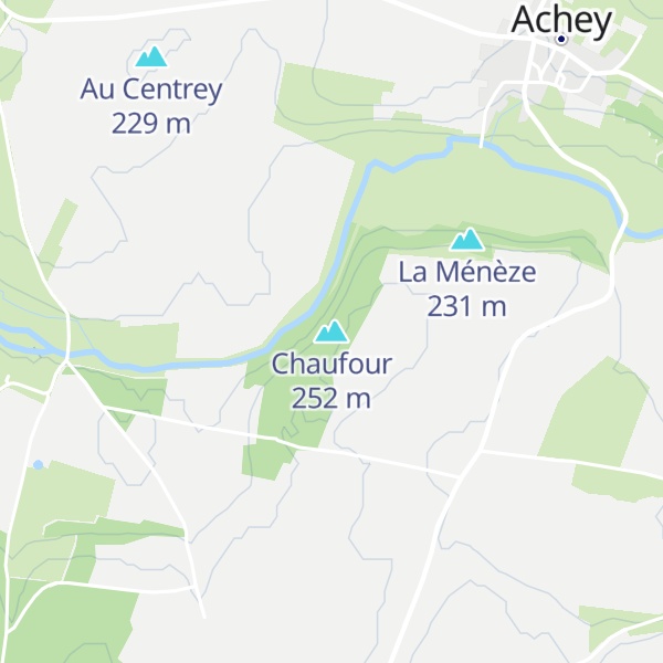 Map of Chaufour