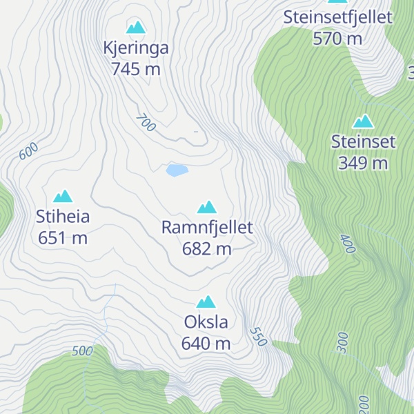 Map of Ramnfjellet