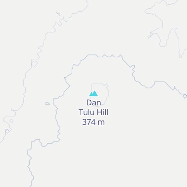 Map of Dan Tulu Hill