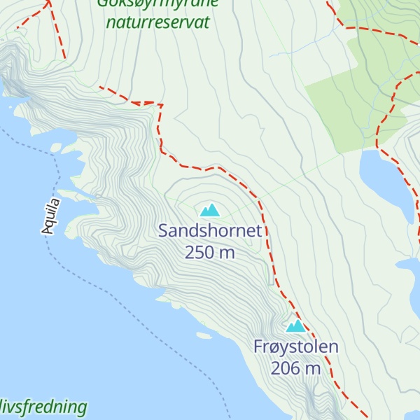 Map of Sandshornet