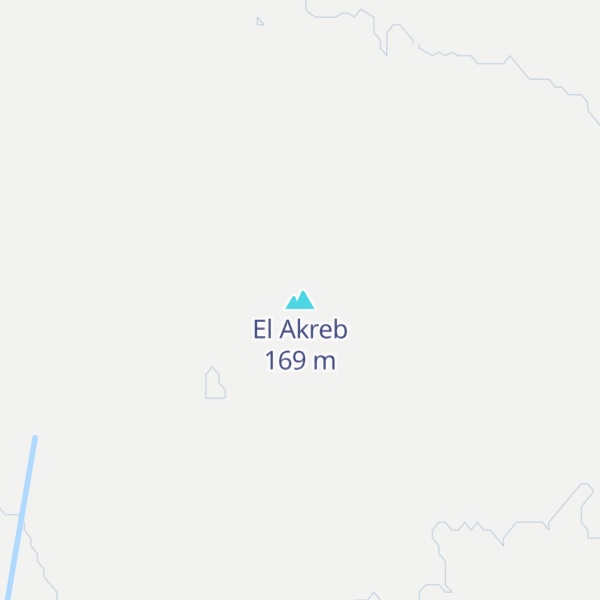 Map of El Akreb