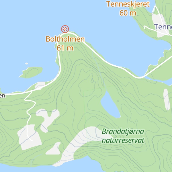Map of Boltholmhaugen