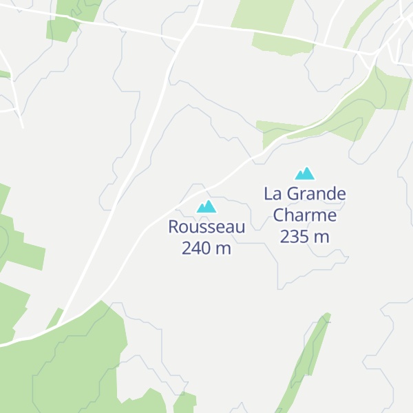 Map of Rousseau