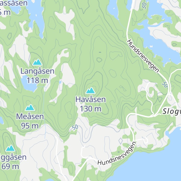 Map of Havåsen