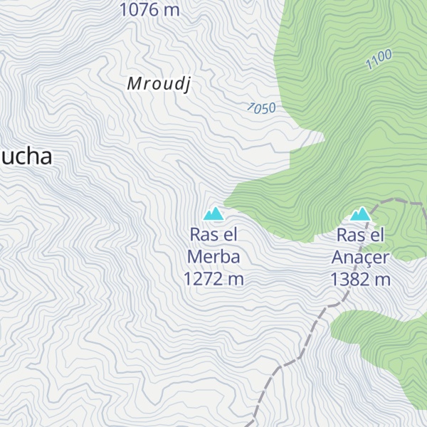 Map of Ras el Merba