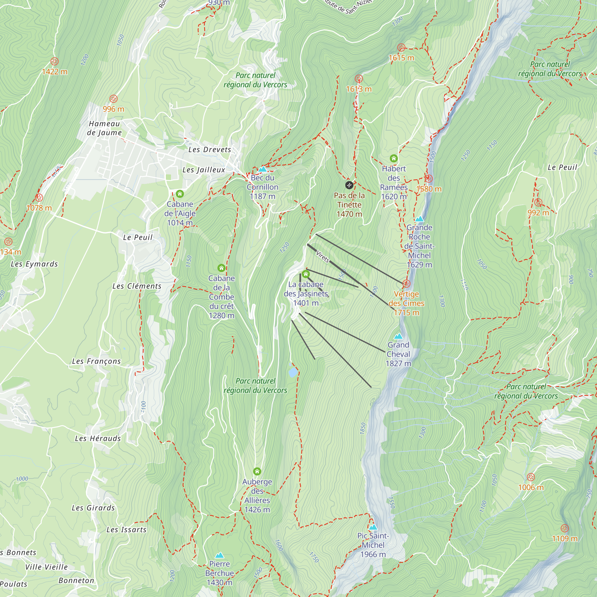 La Bulle map