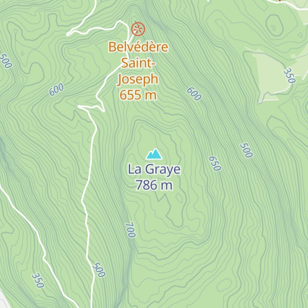 Map of La Graye