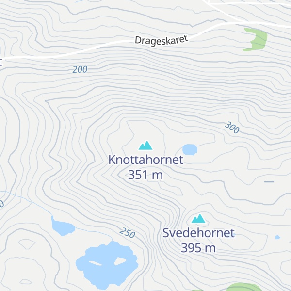Map of Knottahornet