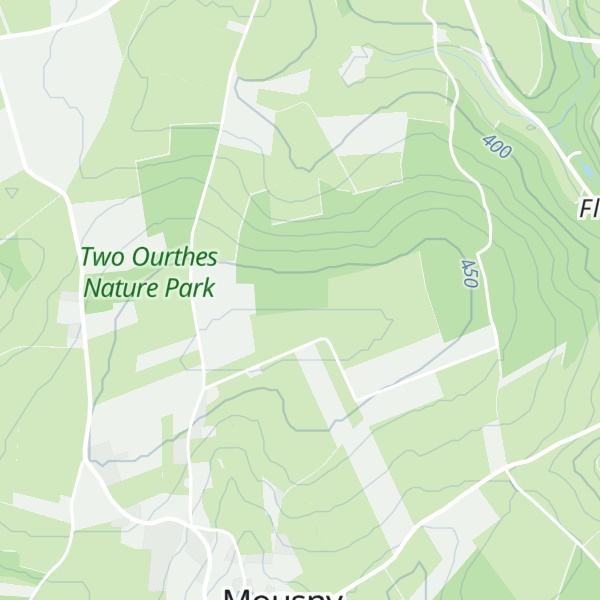 Map of Mont de Mousny