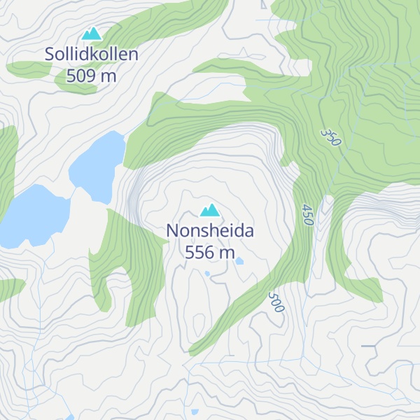 Map of Nonsheida