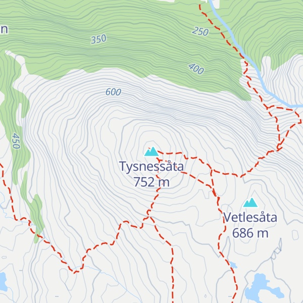 Map of Tysnessåta