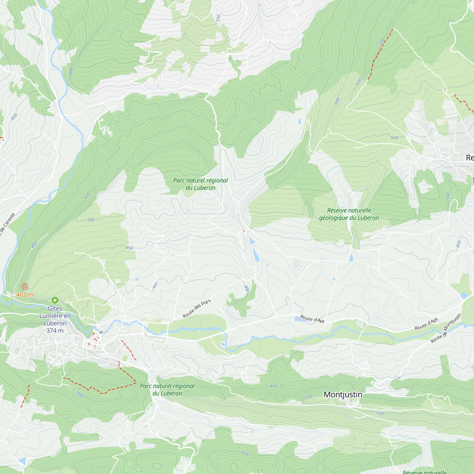 Le Grand Carluc map