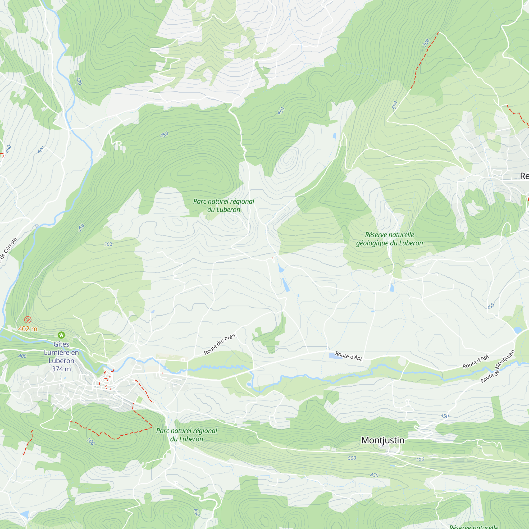Le Grand Carluc map