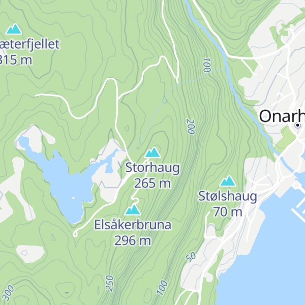 Map of Storhaug