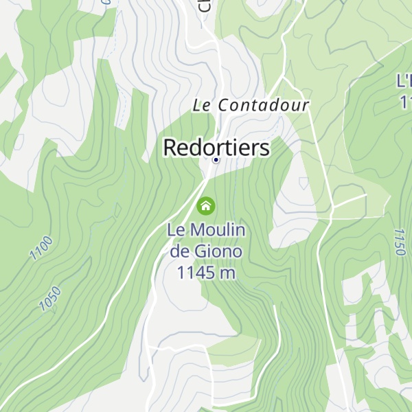 Map of Le Moulin de Giono