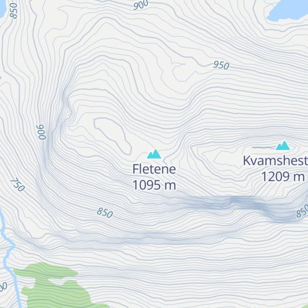 Map of Fletene