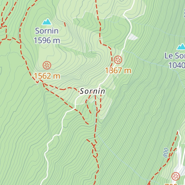 Map of Refuge communal