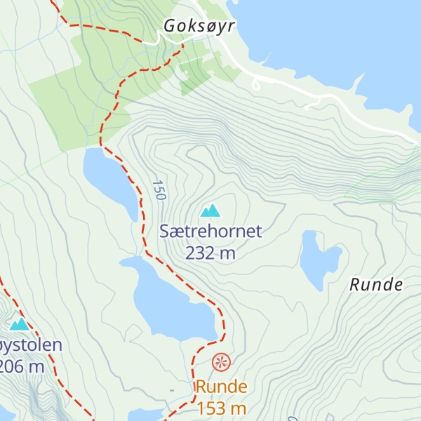 Map of Sætrehornet