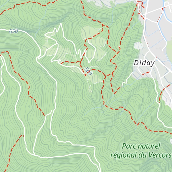 Map of Le Chaudron
