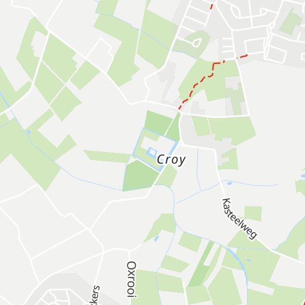 Map of Kasteel Croy