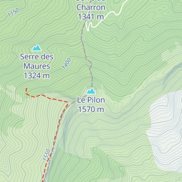 Map of Le Pilon