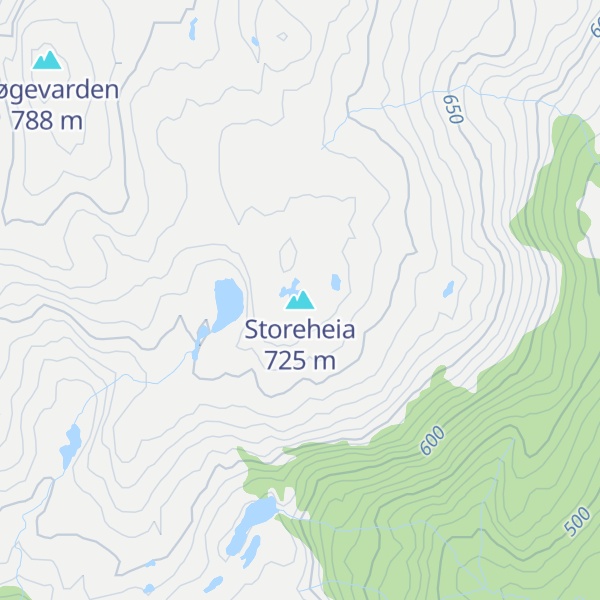 Map of Storeheia