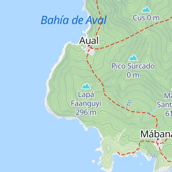 Map of Lapá Faanguyí