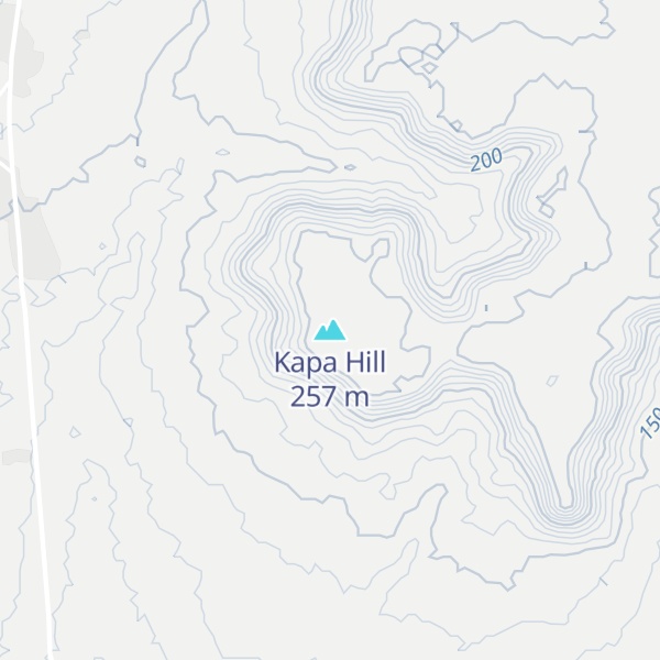 Map of Kapa Hill