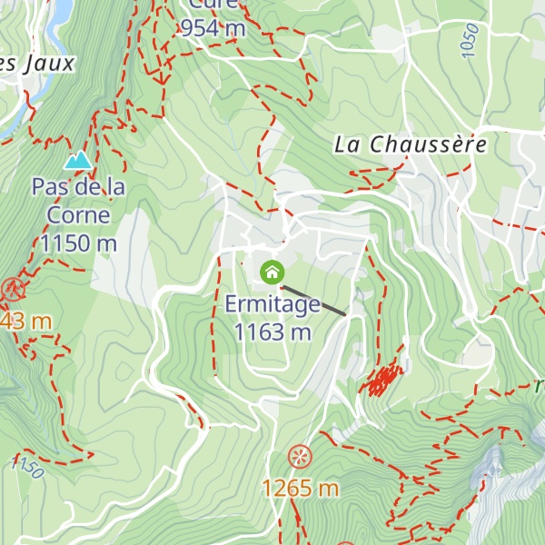 Map of Ermitage