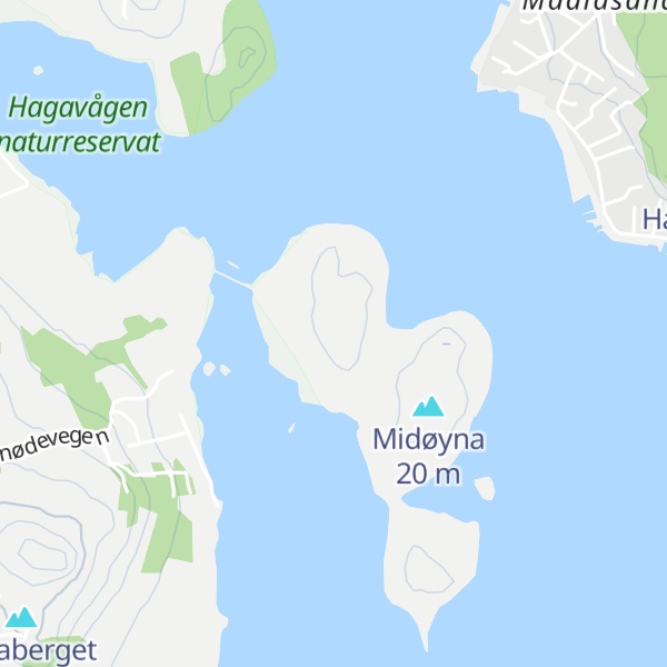 Map of Nordøyna