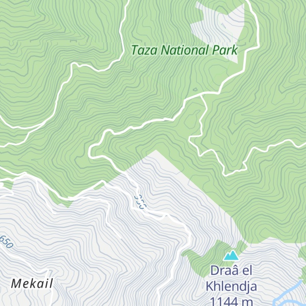 Map of Draâ el Meraked