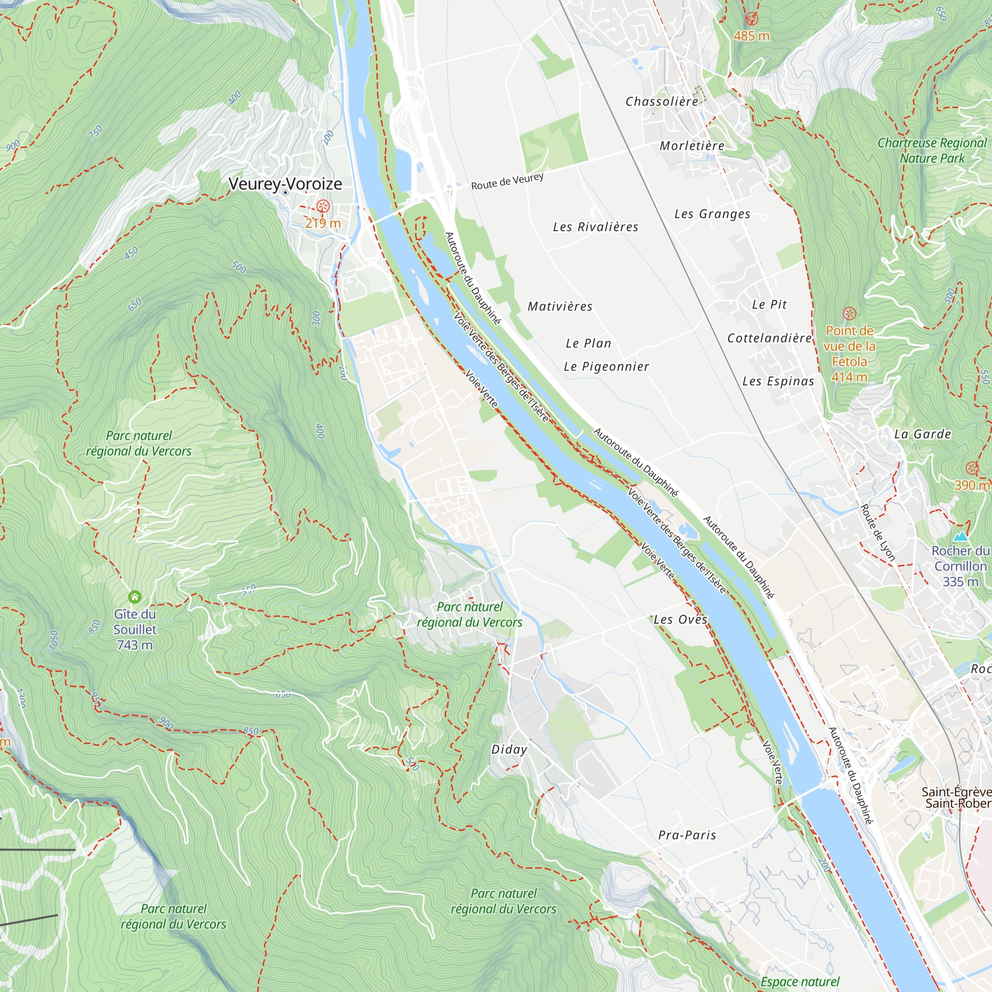 Termat Travaux Publics TTP map