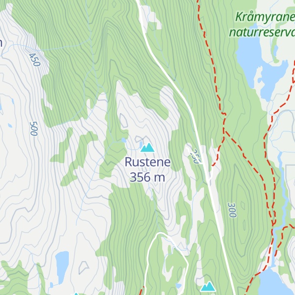 Map of Rustene