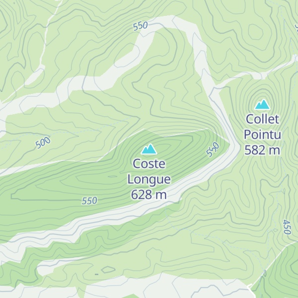 Map of Coste Longue