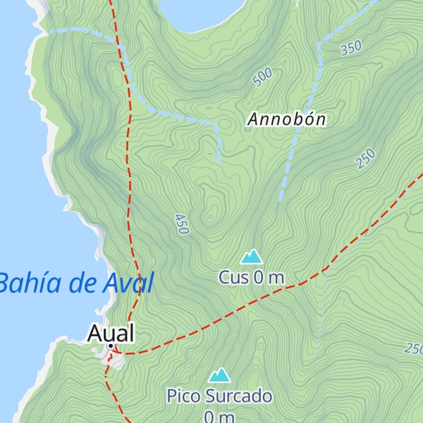 Map of Pico Quioveo