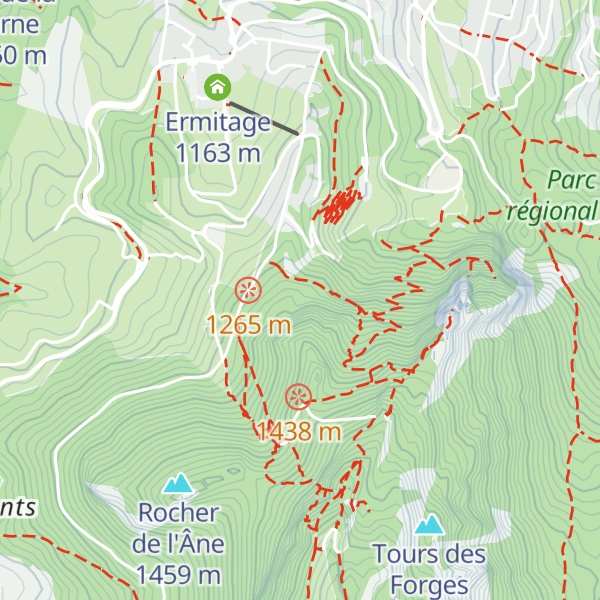 Map of La Roche