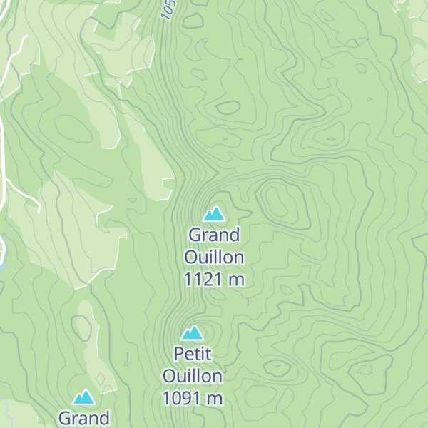 Map of Grand Ouillon