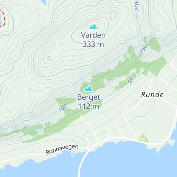 Map of Berget
