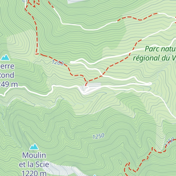 Map of Gîte de la Farenc