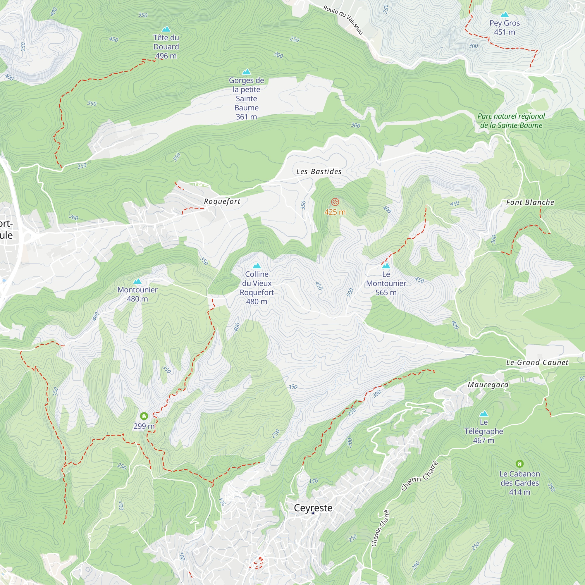 Cabanon du Marquis map