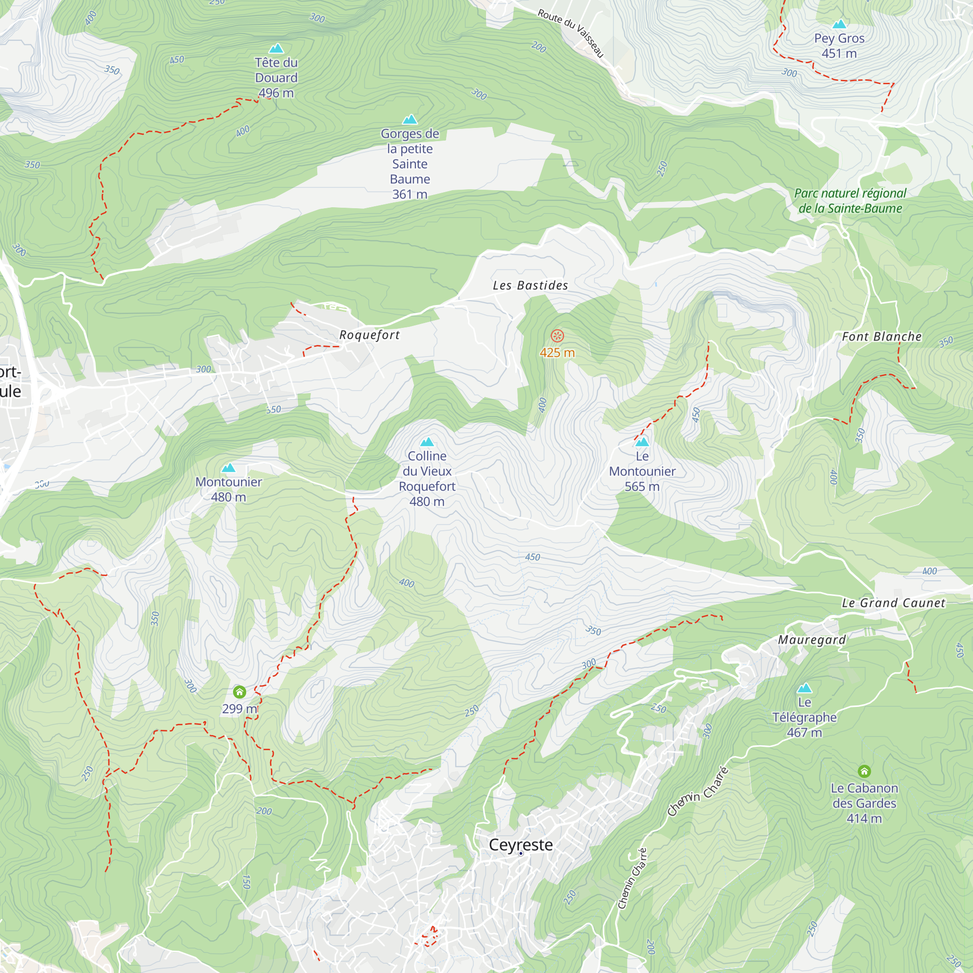 Cabanon du Marquis map