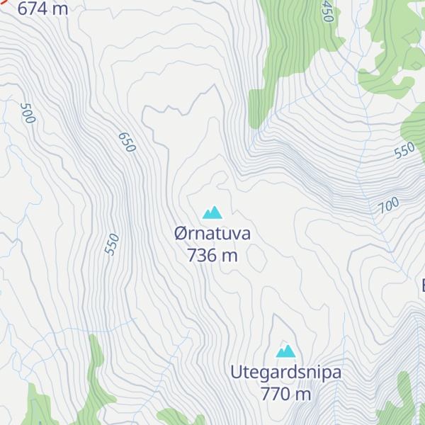 Map of Ørnatuva