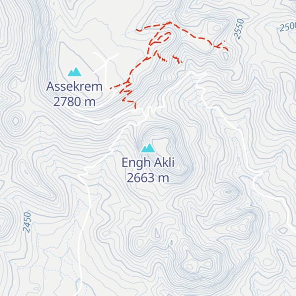 Map of Engh Akli