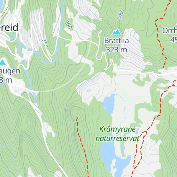 Map of Skoltane