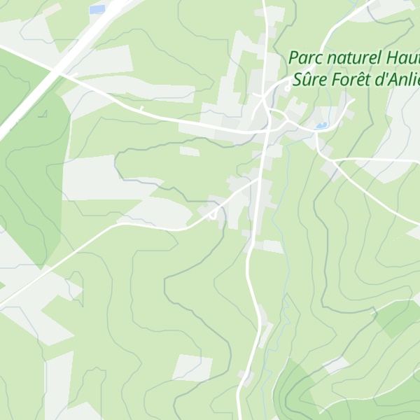Map of Gîte à Daims