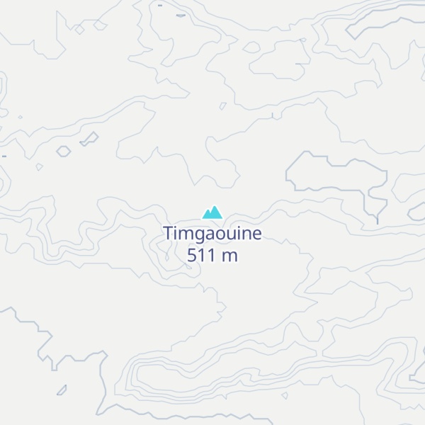 Map of Timgaouine