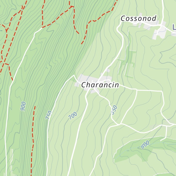 Map of Gîte de Charancin