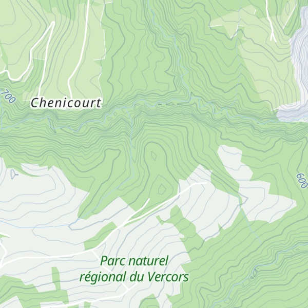 Map of Serre des Sées