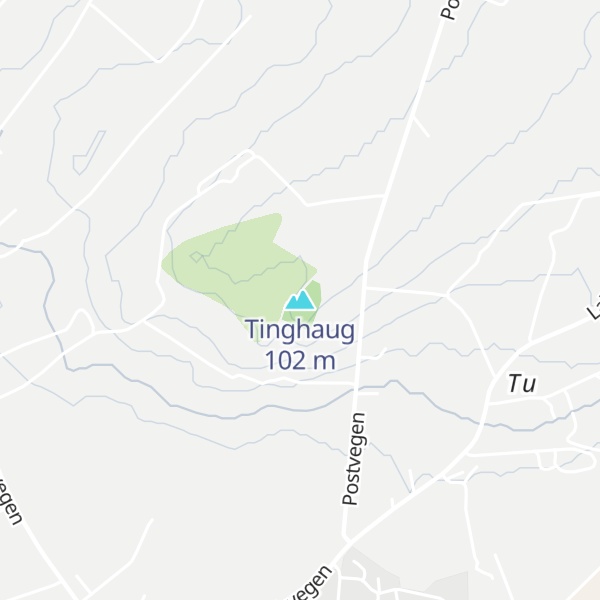 Map of Tinghaug