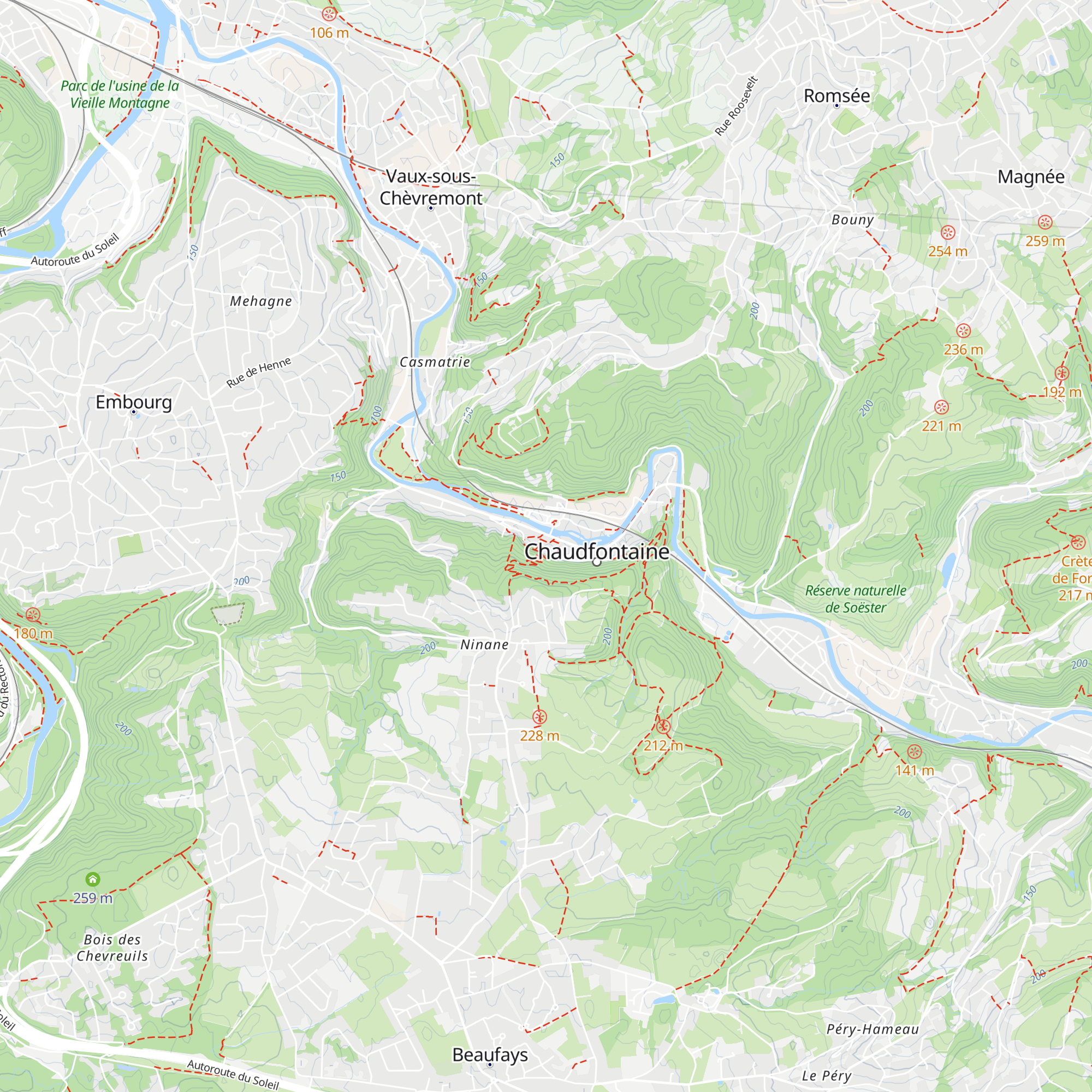 Royal Syndicat d'Initiative map